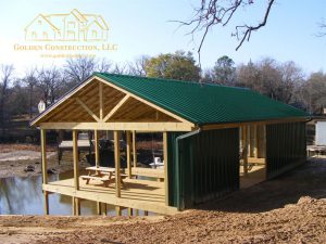 Boat Dock 'Reel Good Time' by Golden Construction