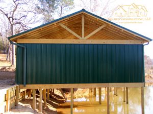 Boat Dock 'Reel Good Time' by Golden Construction